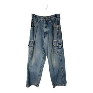 Vintage Y2K Paco Baggy Jeans Mens 29x30 Blue Denim Relaxed Fit Distressed Skate